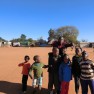 Soccer players - an informal settlement near Pretoria