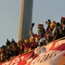 Ghanaian fans (and the flaming pot on the head guy, again...)