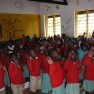 A class with over 80 students (Uganda)